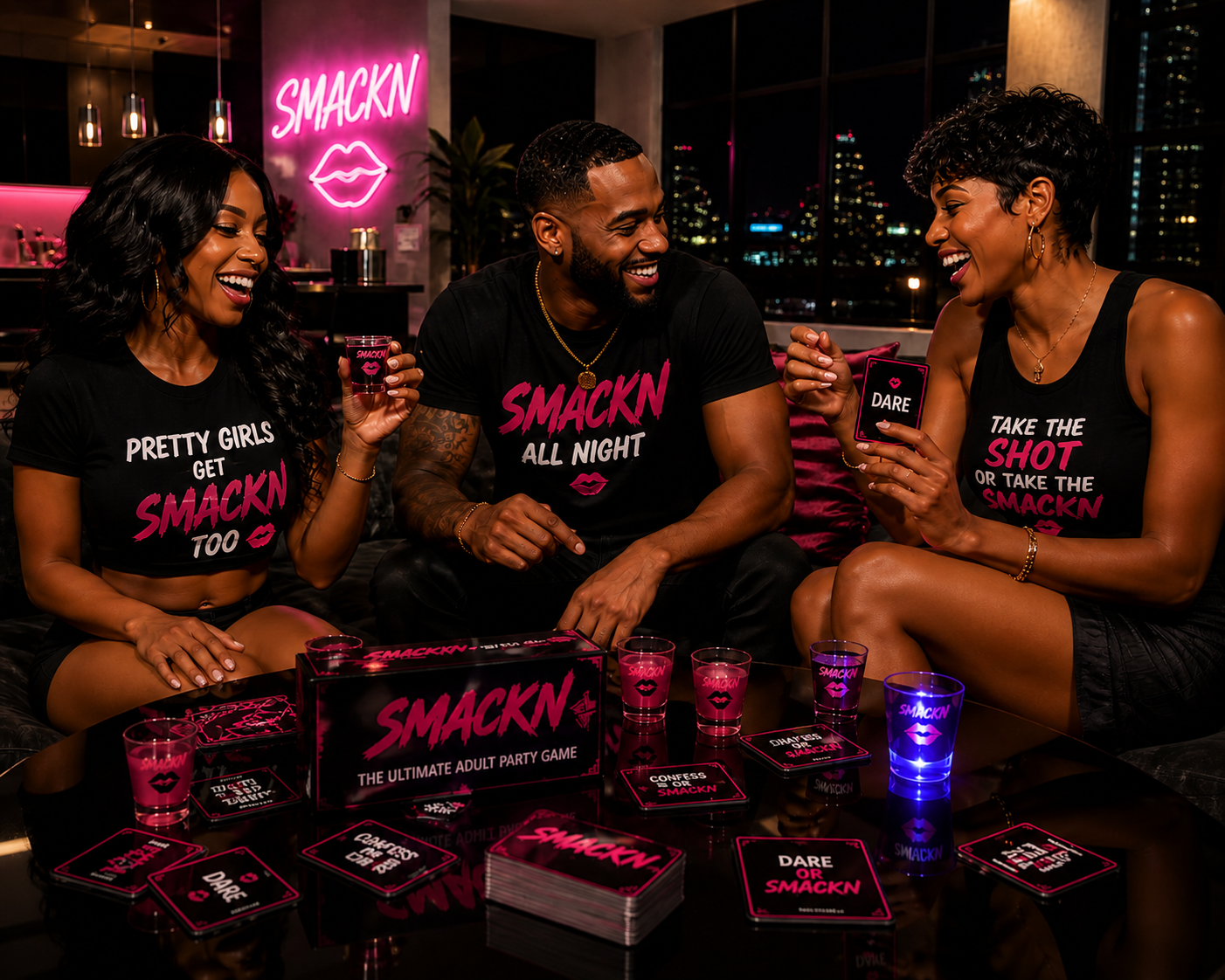 SmackN Paddle Card Game